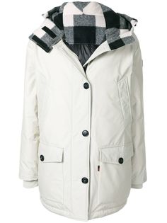Woolrich парка-пуховик с капюшоном
