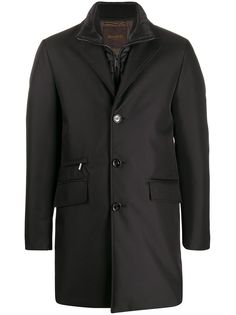 Moorer многослойное однобортное пальто