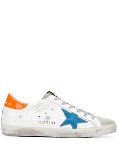 Golden Goose кеды Superstar с эффектом потертости