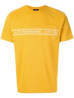 A.P.C. футболка Rue Madame