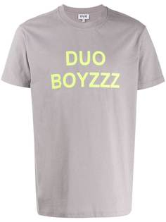 Duo футболка Duo Bouzzz с принтом