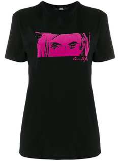 Karl Lagerfeld футболка Karl из коллаборации с Carine