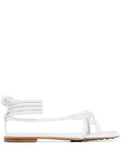 Bottega Veneta flat knotted sandals