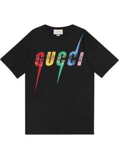 Gucci футболка оверсайз с принтом Gucci Blade