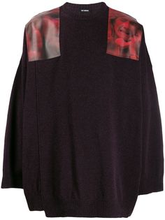 Raf Simons oversized patch jumper