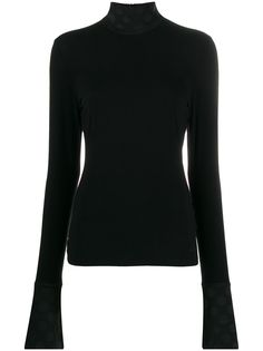 Karl Lagerfeld трикотажный топ Karl из коллаборации с Carine