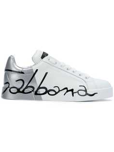 Dolce & Gabbana кроссовки с логотипом