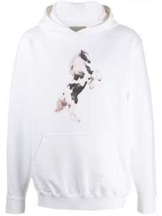 Paura horse print hoodie