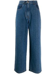 Nanushka укороченные джинсы Vintage