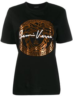 Versace футболка с логотипом