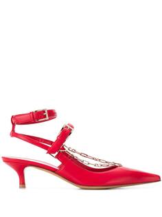 Valentino туфли Valentino Garavani с цепочкой