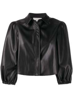 Alexis cropped puffed sleeve jacket