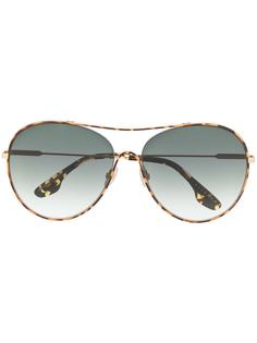 Victoria Beckham массивные солнцезащитные очки