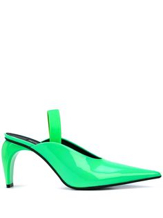 Misbhv VINYL SLINGBACK SLICER PUMP