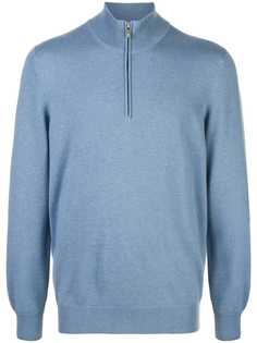Brunello Cucinelli cashmere half-zip jumper