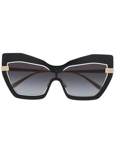 Dolce & Gabbana Eyewear солнцезащитные очки DG2224 в оправе кошачий глаз