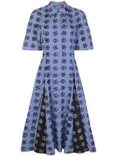 Jonathan Cohen embroidered-detail shirt dress