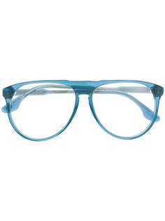 Victoria Beckham очки в круглой оправе