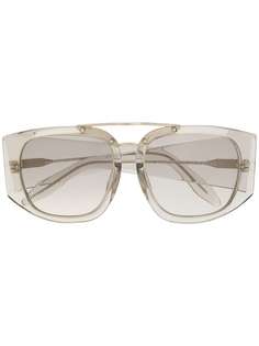 Linda Farrow clear frame sunglasses