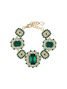 Dolce & Gabbana браслет с кристаллами