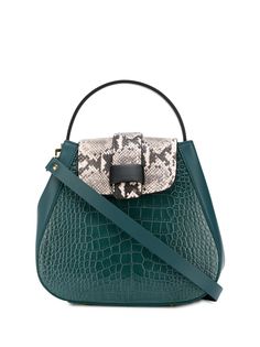 Nico Giani сумка-тоут с тиснением под кожу змеи