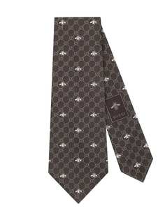 Gucci галстук с логотипом GG