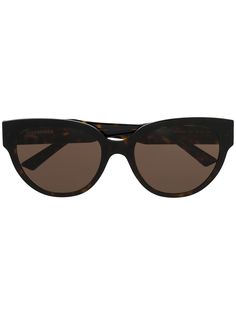 Balenciaga Eyewear солнцезащитные очки в оправе кошачий глаз