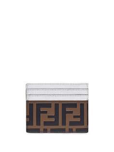 Fendi картхолдер с тисненым логотипом FF
