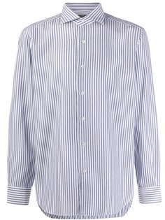 Barba striped long sleeve shirt