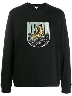 Kenzo толстовка с логотипом