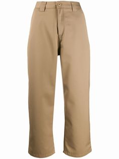 Carhartt WIP укороченные брюки широкого кроя