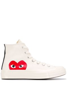 Comme Des Garçons Play кеды из коллаборации с Converse Chuck Taylor