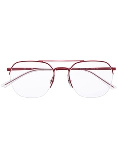 Ray-Ban очки в полуободковой оправе