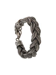 Emanuele Bicocchi oversized woven chain-link bracelet