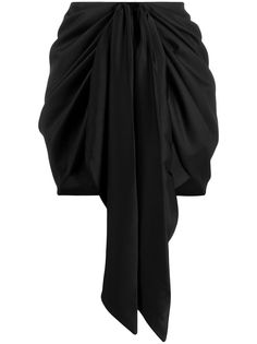 Magda Butrym Yokohama front-tie mini skirt