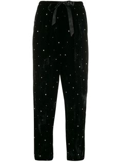 Forte Forte бархатные укороченные брюки My Pants