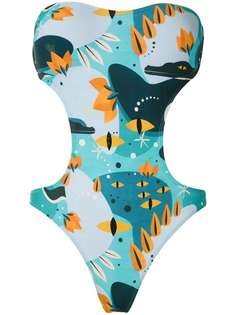 Lygia & Nanny Taylor printed swimsuit