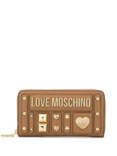 Love Moschino кошелек с заклепками и логотипом
