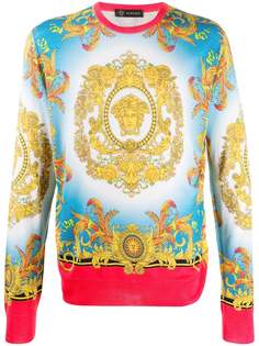 Versace свитер с принтом Medusa
