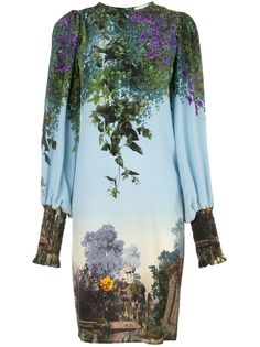 Fete Imperiale платье Jardin с объемными рукавами