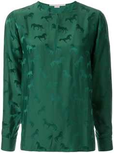 Stella McCartney жаккардовая блузка