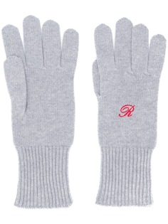 Raf Simons grey gloves