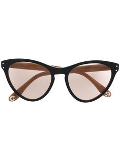 Gucci Eyewear солнцезащитные очки в оправе кошачий глаз