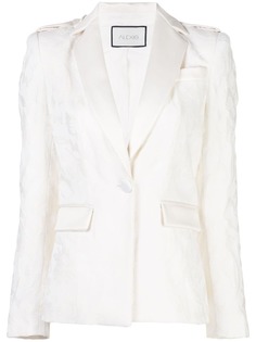 Alexis textured jacquard blazer