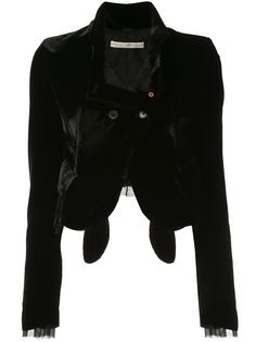 Aleksandr Manamïs double-breasted cropped blazer