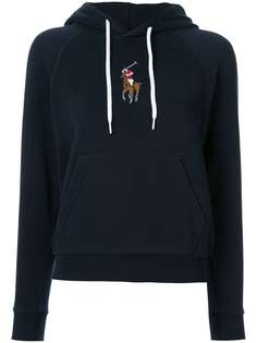 Polo Ralph Lauren logo embroidered hoodie