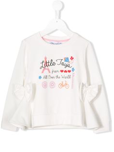 Simonetta Little Joys bow sweatshirt