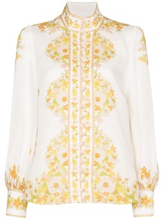 Zimmermann floral print button-down shirt