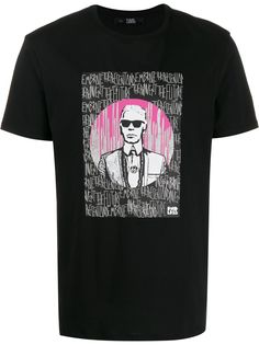 Karl Lagerfeld футболка с принтом Karl из коллаборации с Endless