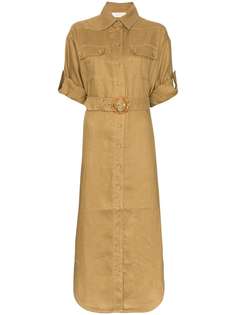 Zimmermann Safari button-down midi dress